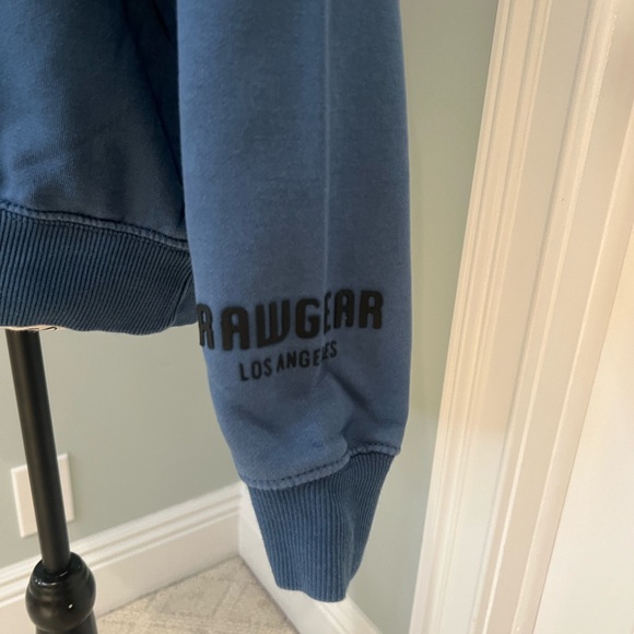 NWOT Rawgear Men’s Blue Crewneck Sweatshirt | Fleece Lined | Size S - Picture 7 of 9